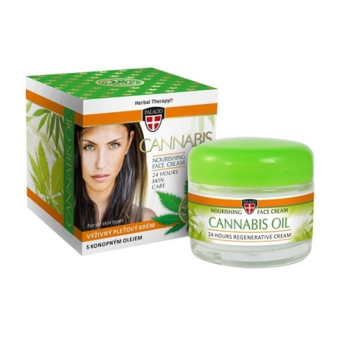 Krem konopny do twarzy Cannabis 12% oleju konopnego 50 ml | Palacio