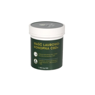 Maść konopna LauroCann Forte najmocniejsza 20% z CBD i olejem laurowym