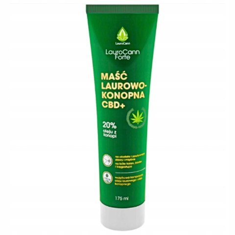 LauroCann Forte najmocniejsza maść konopna 20% z CBD i olejem laurowym