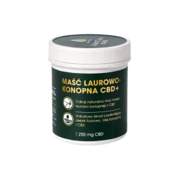 Maść konopna LauroCann Forte najmocniejsza 20% z CBD i olejem laurowym