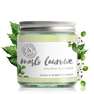 Masło laurowe z czarnuszką 100% naturalne do skóry problematycznej 120 ml