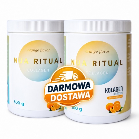 NUA RITUAL Collagen 2 × 300 g – kolagen hydrolizowany z witaminą C i biotyną + DARMOWA DOSTAWA