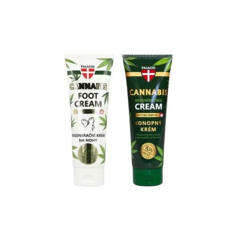 Zestaw konopnej pielęgnacji dłoni i stóp Palacio Cannabis