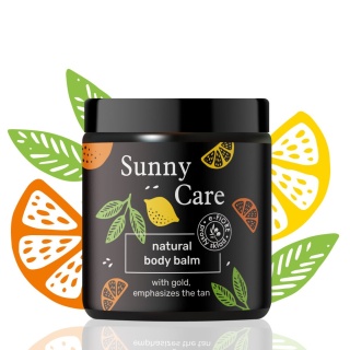 SUNNY CARE naturalny balsam opalizujący ze złotem i rokitnikiem 180 ml