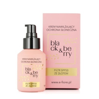 BLACK & BERRY Krem do twarzy SPF50 z opuncją figową, ceramidami oraz witaminami C i E 50 ml