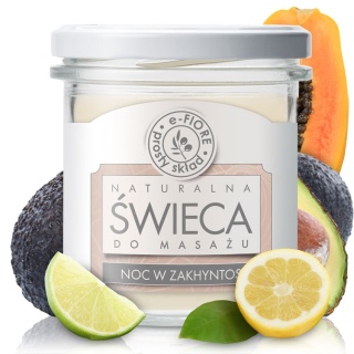 Naturalna świeca do masażu NOC W ZAKYNTHOS 330 ml
