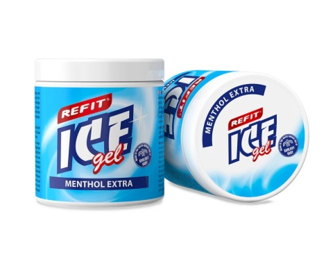 Refit Ice Gel 230 ml – mocno chłodzący żel do masażu mięśni i nóg