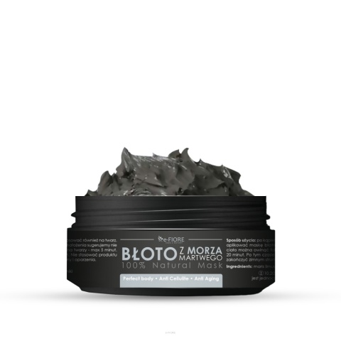 e-FIORE Naturalne błoto z Morza Martwego – oczyszczająca maska do ciała 400 g